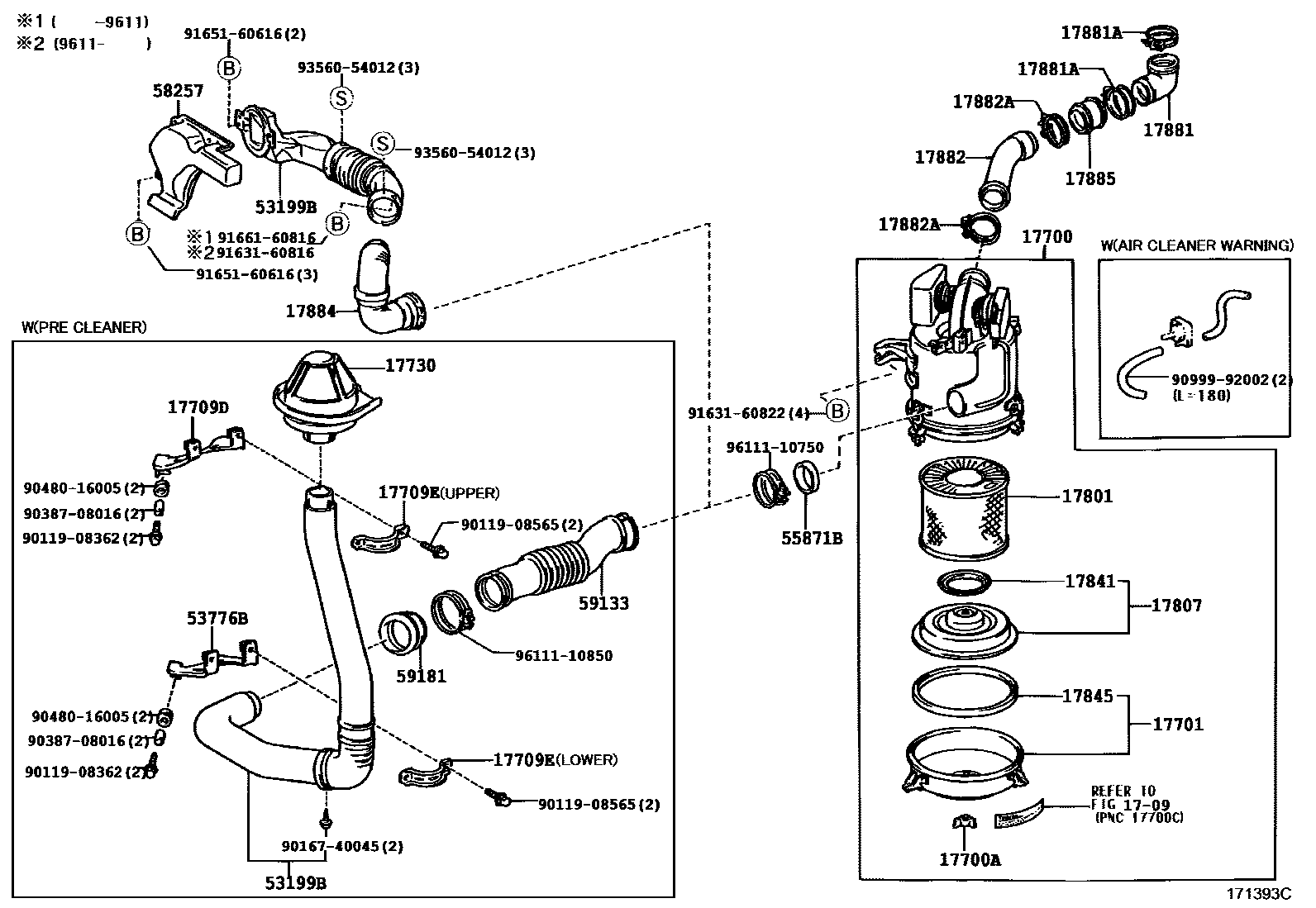 Parts diagram