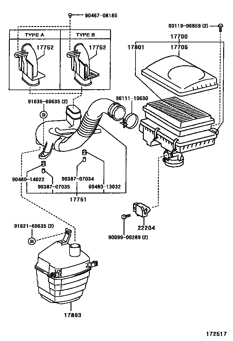 Parts diagram