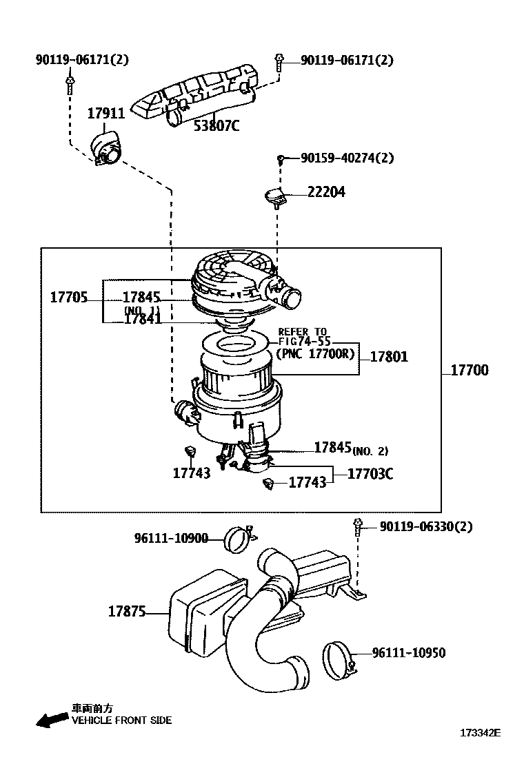 Parts diagram