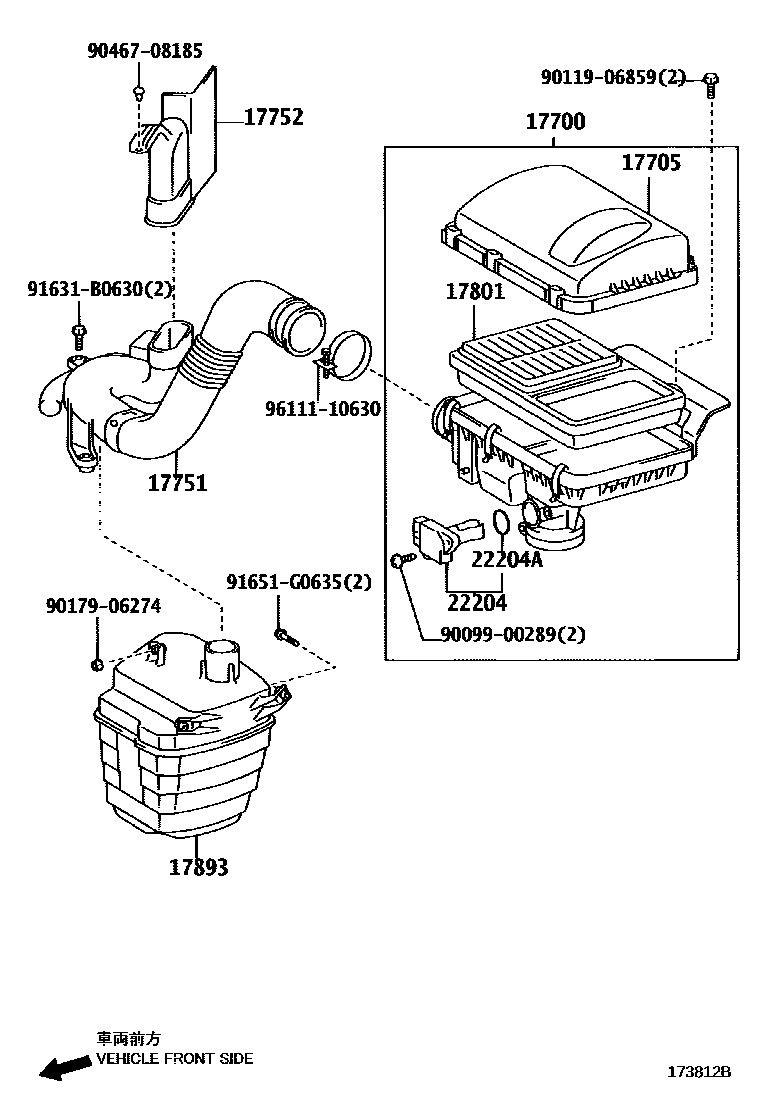Parts diagram