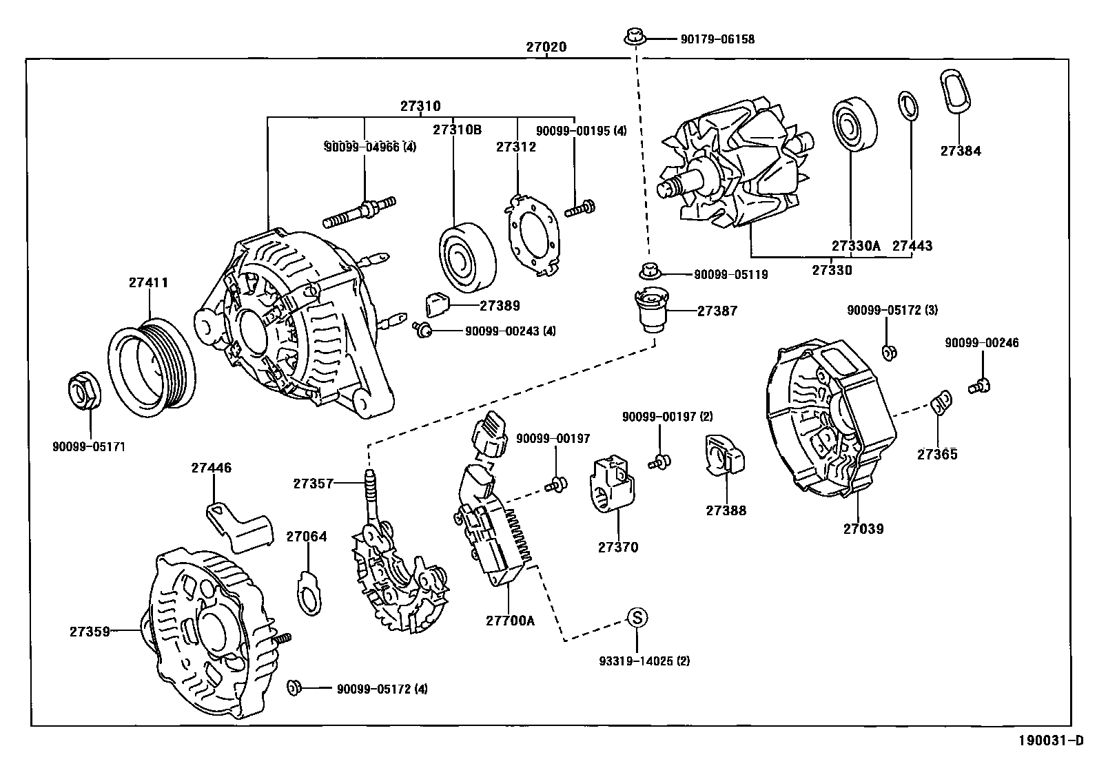 Parts diagram
