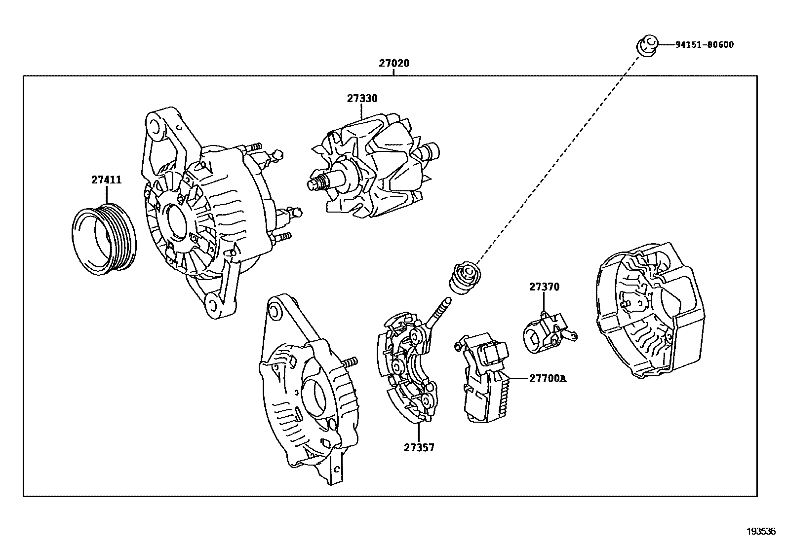 Parts diagram