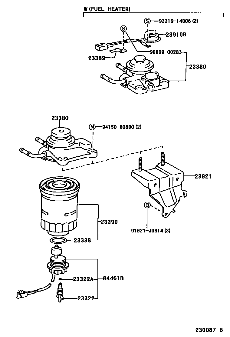 Parts diagram