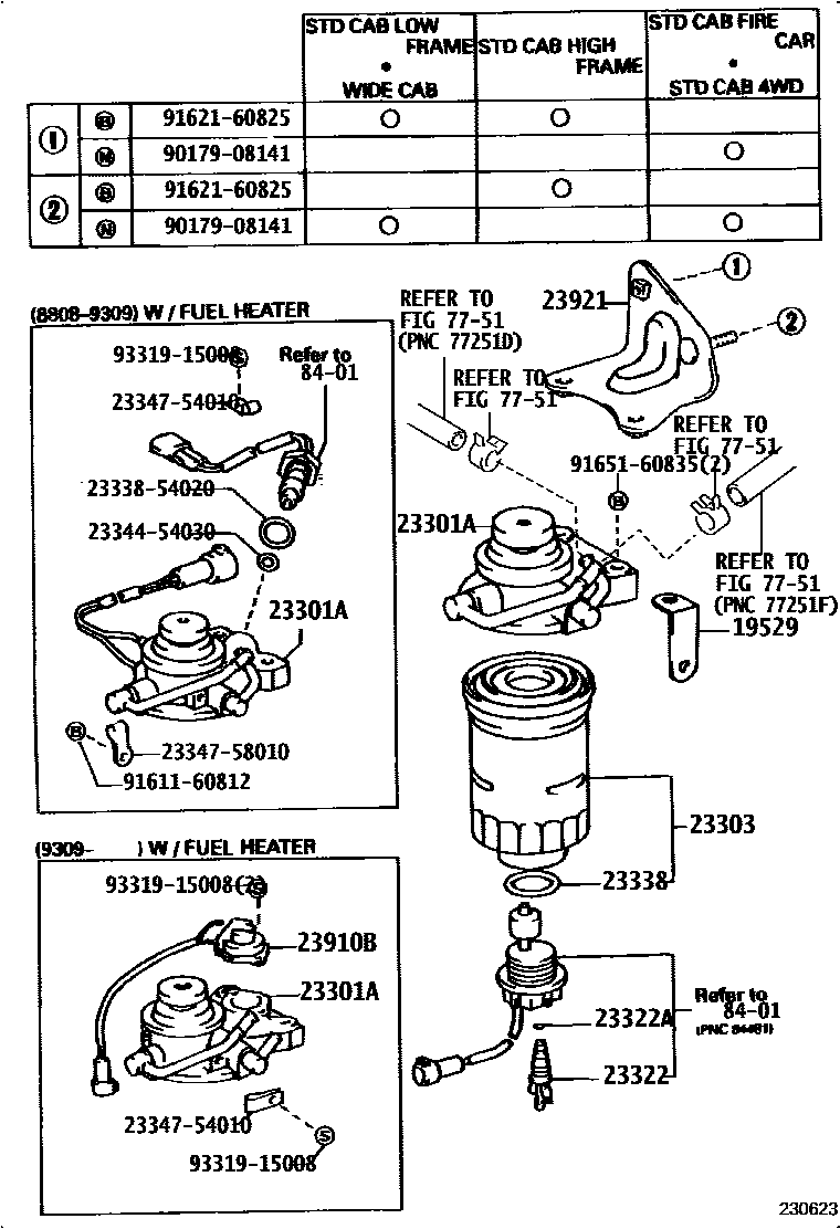 Parts diagram
