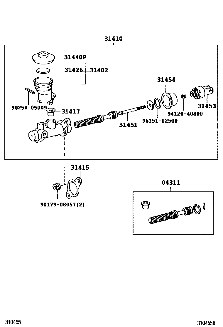 Parts diagram