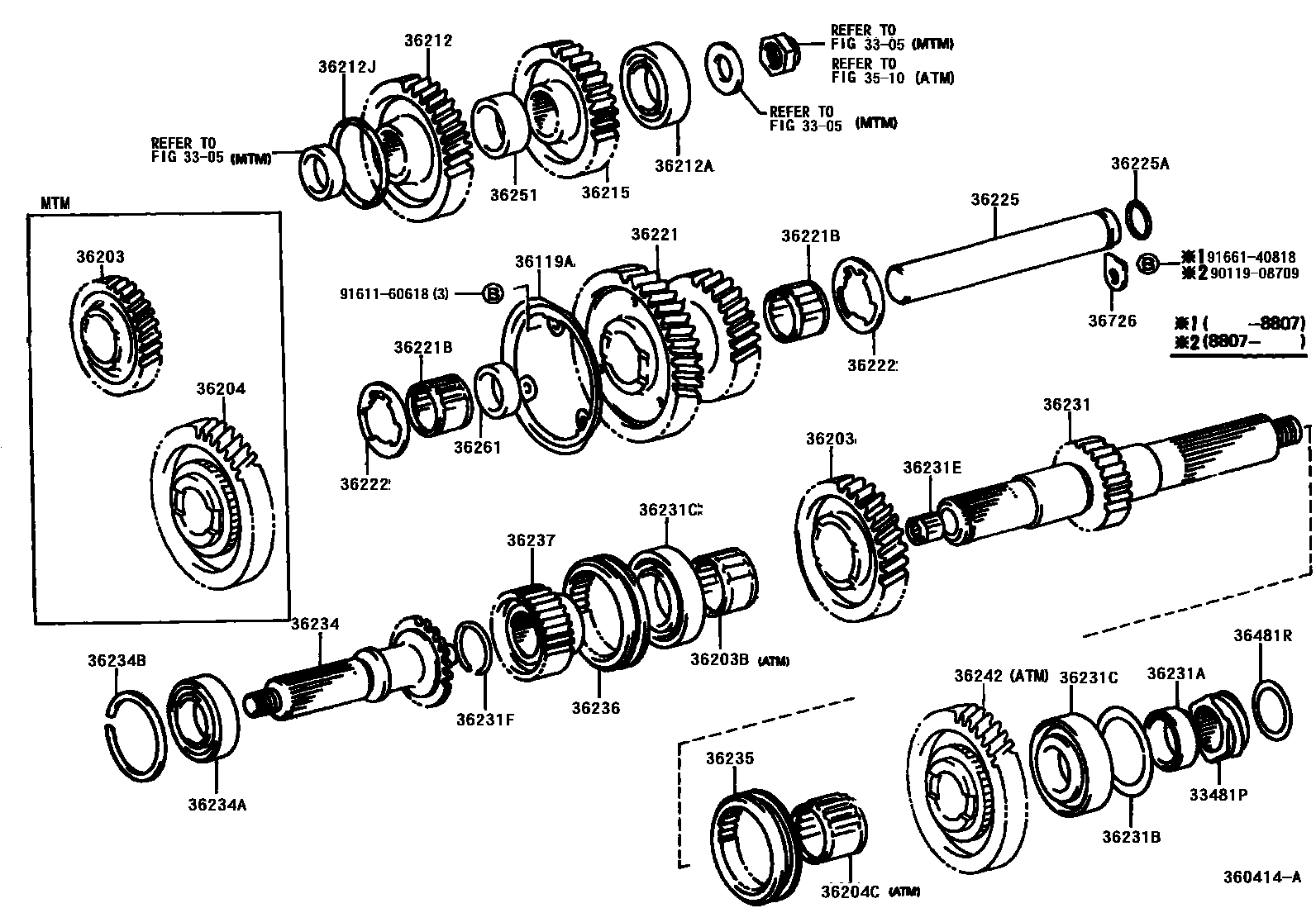 Parts diagram