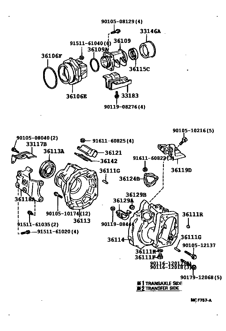Parts diagram
