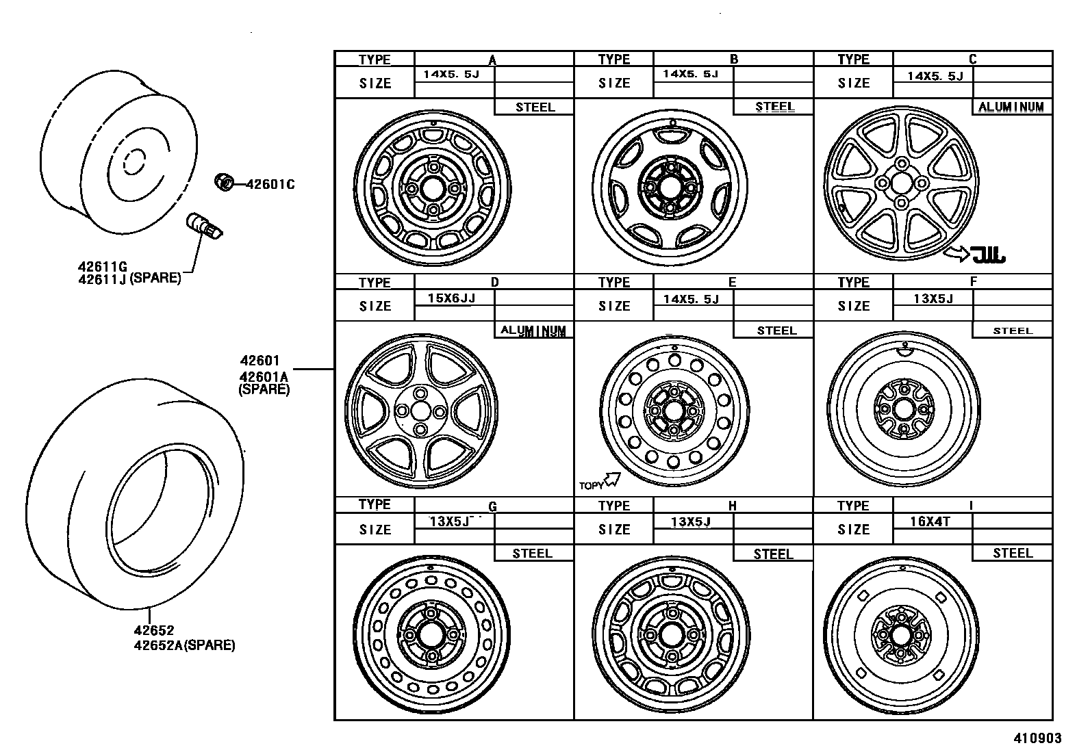Parts diagram