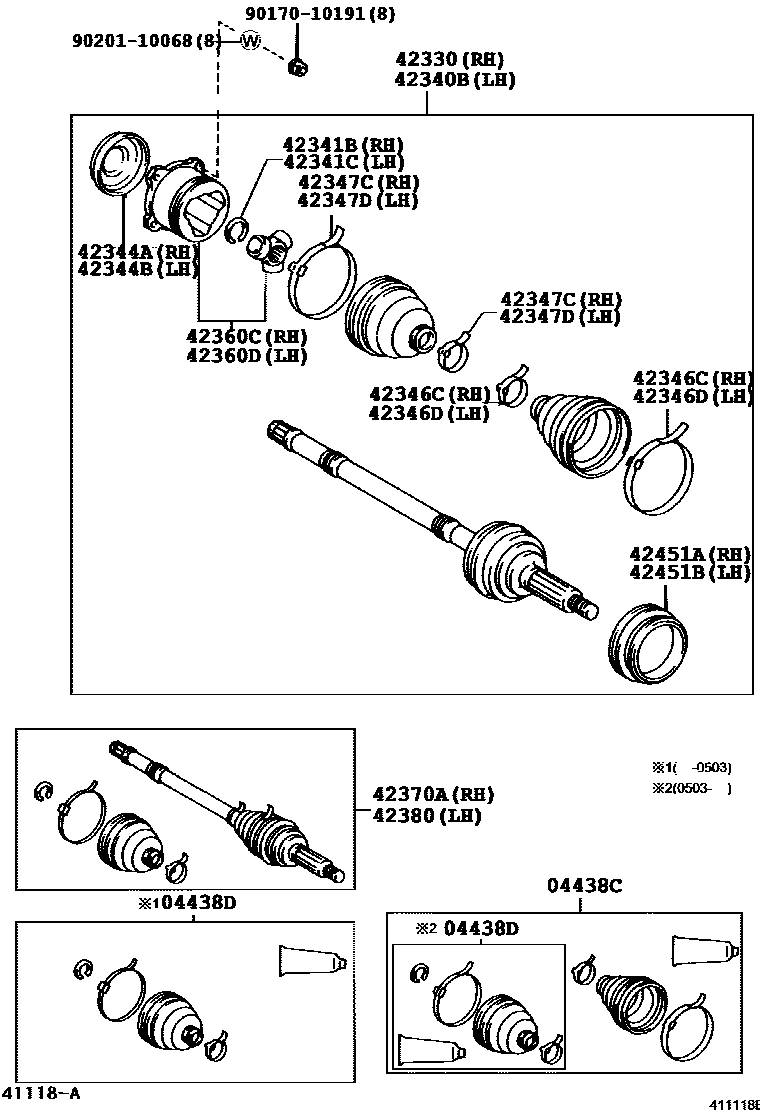 Parts diagram