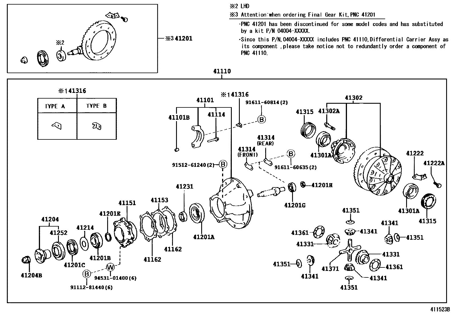 Parts diagram