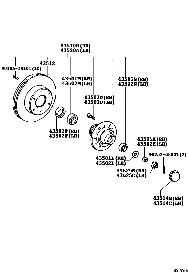 Parts diagram