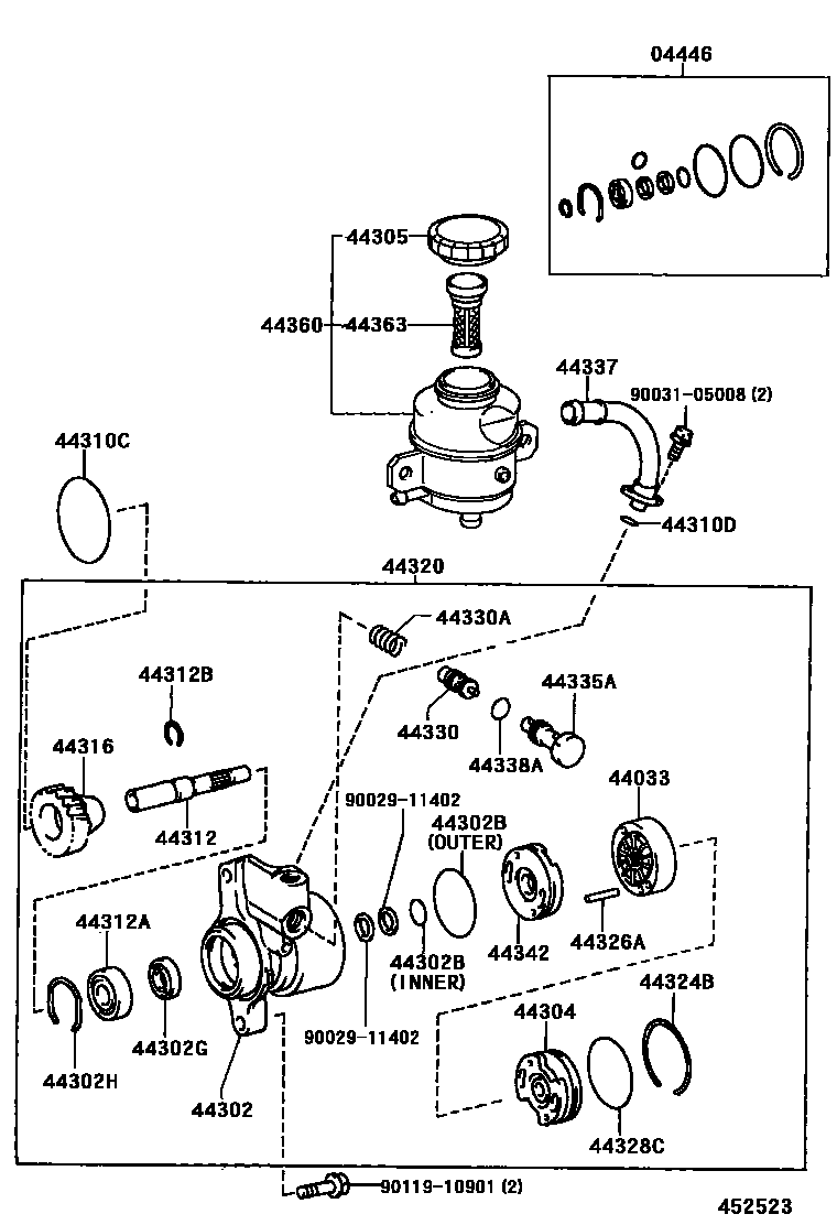 Parts diagram