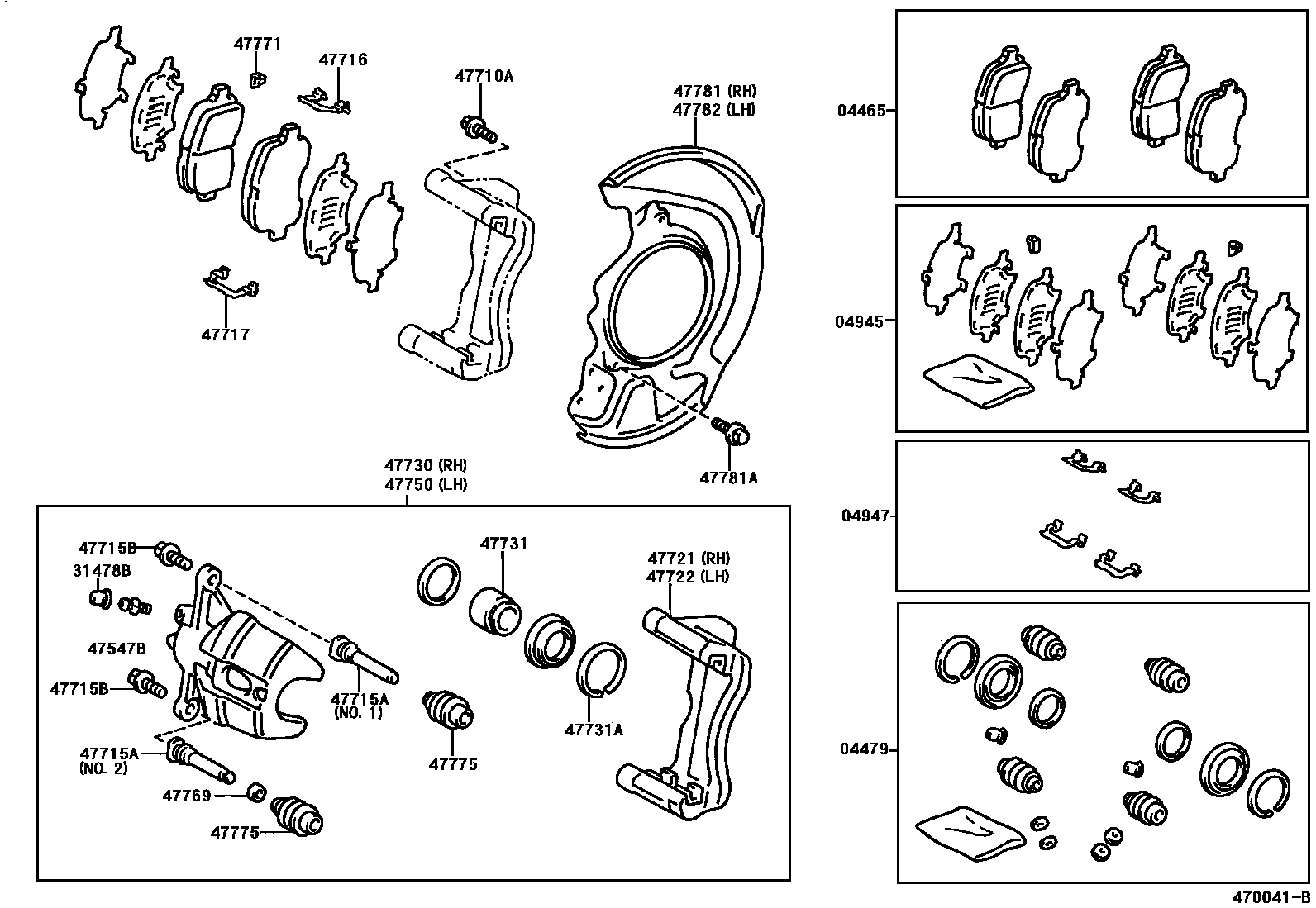 Parts diagram