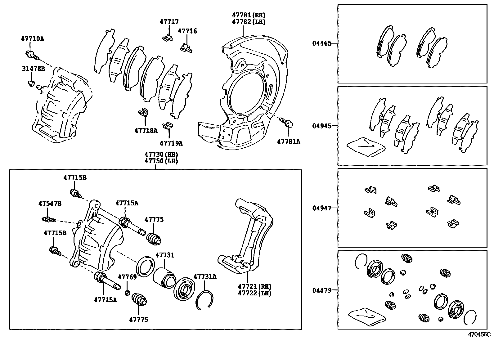 Parts diagram