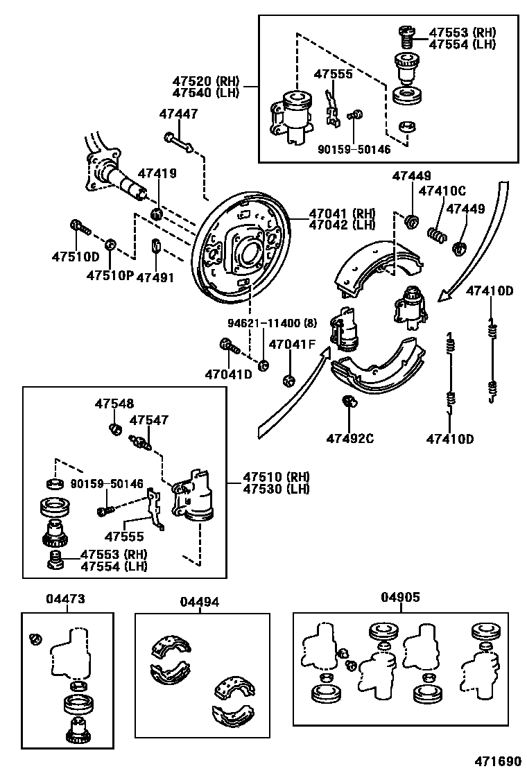 Parts diagram