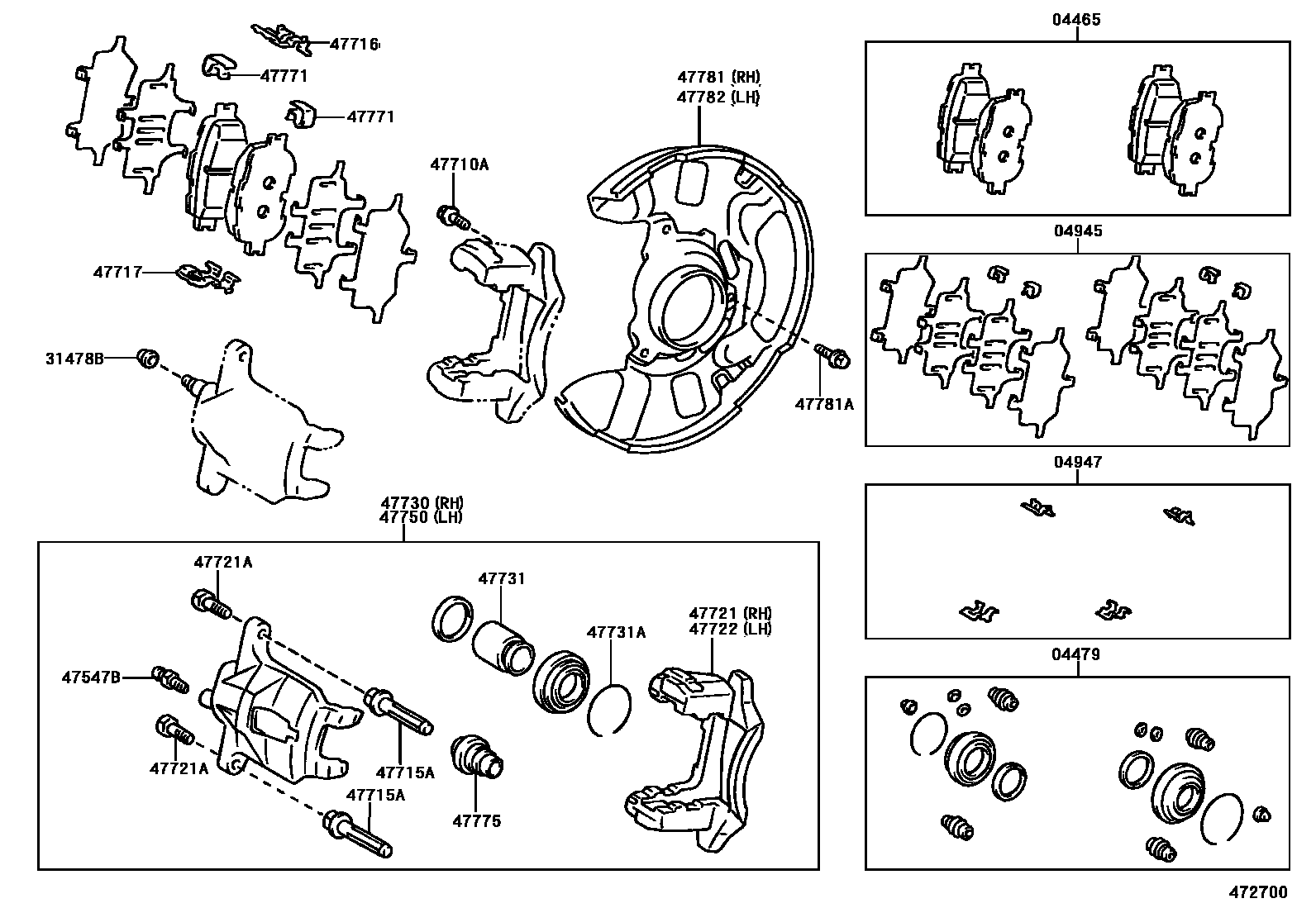 Parts diagram