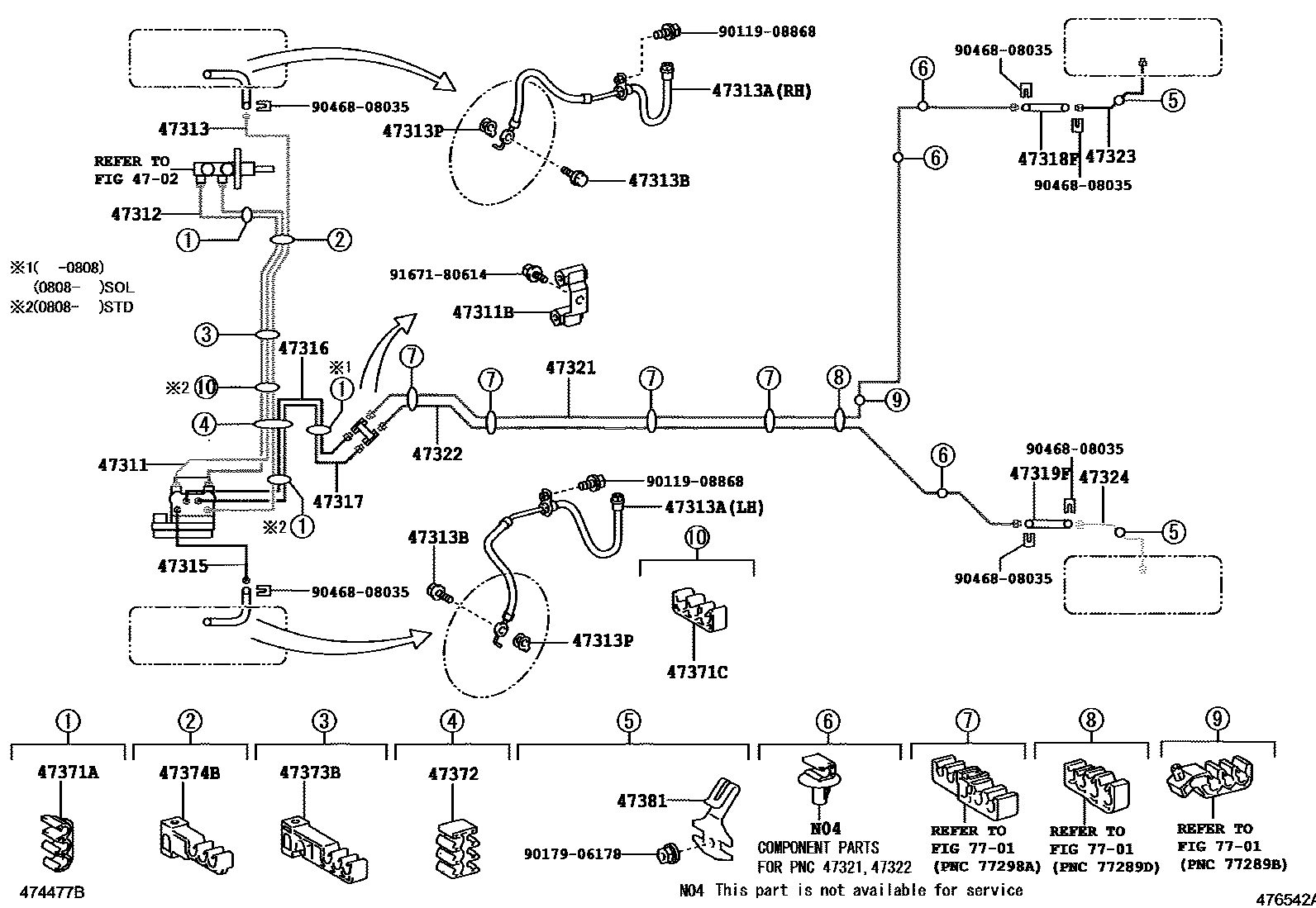 Parts diagram