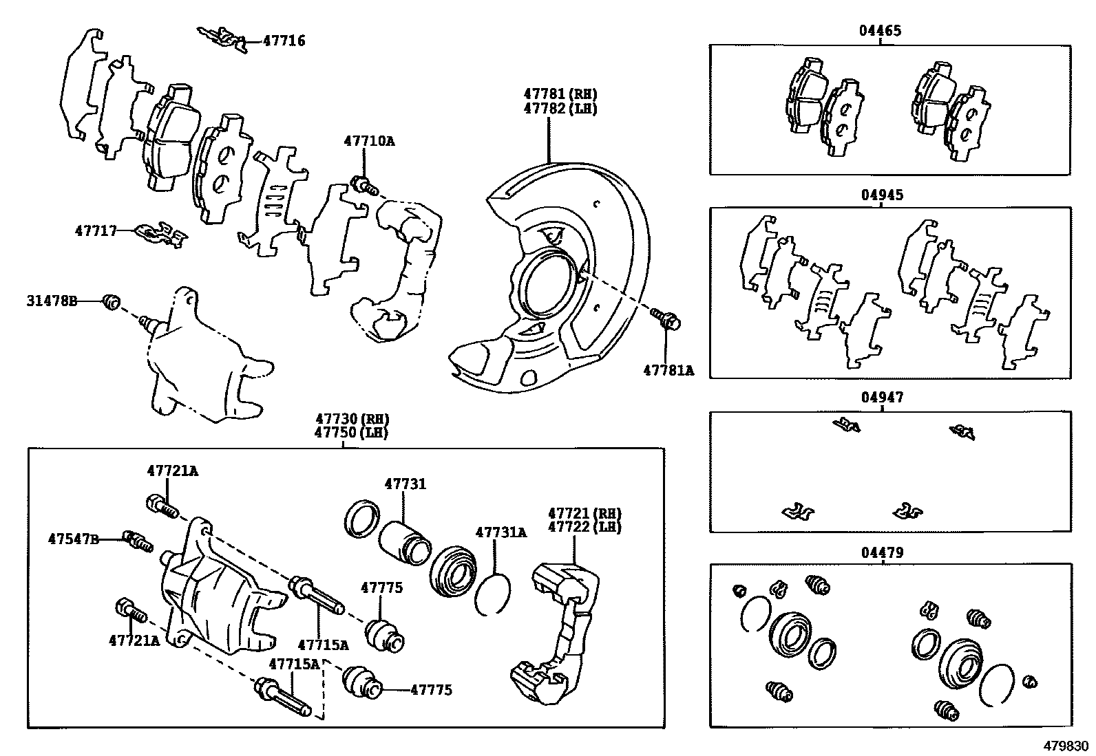 Parts diagram