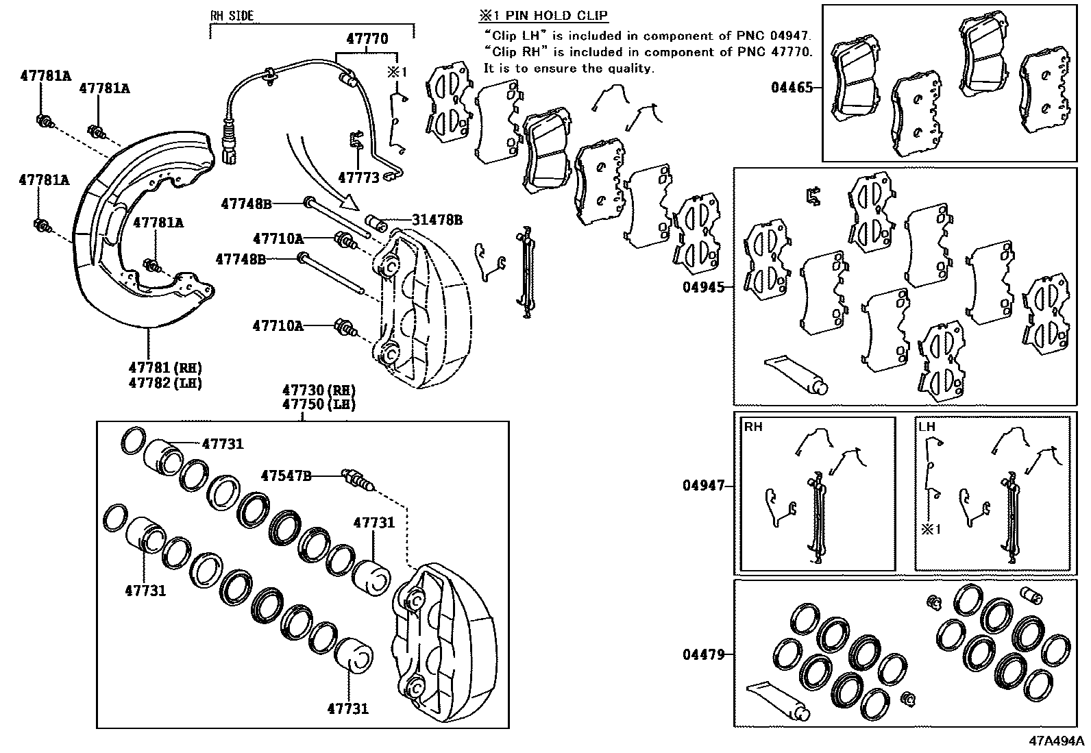 Parts diagram