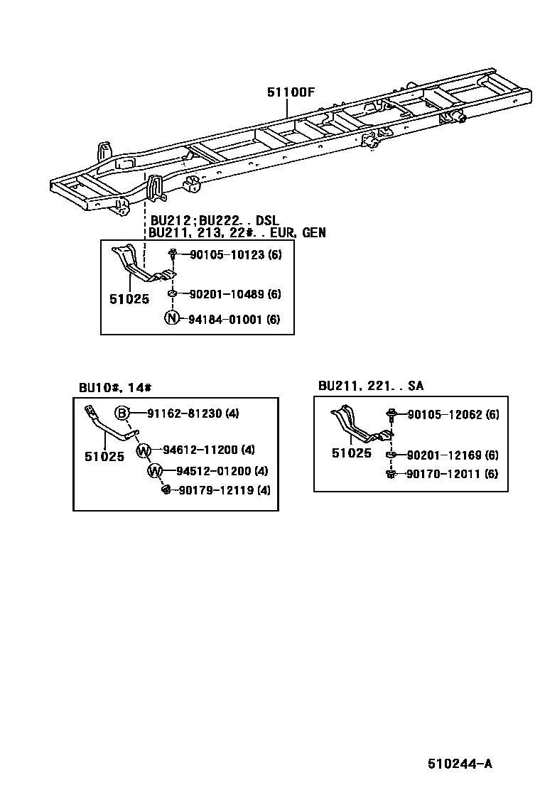 Parts diagram
