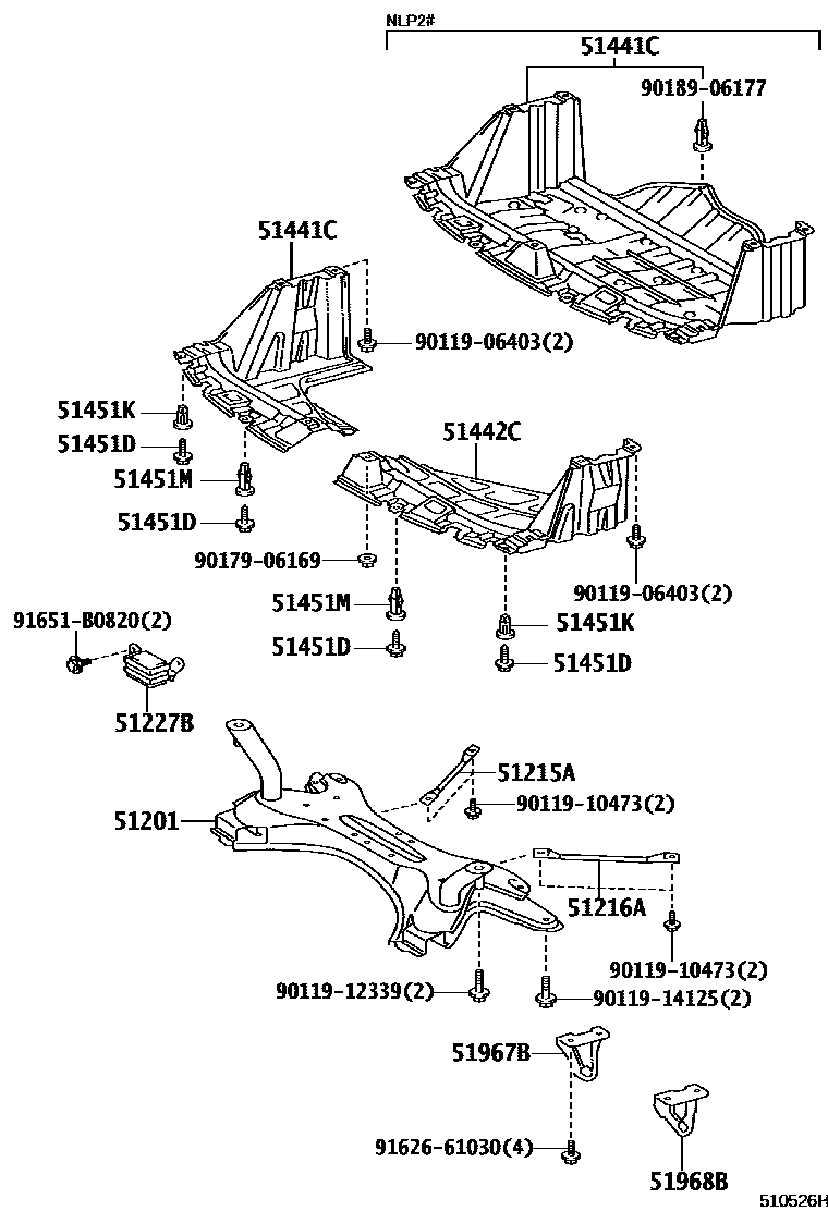 Parts diagram