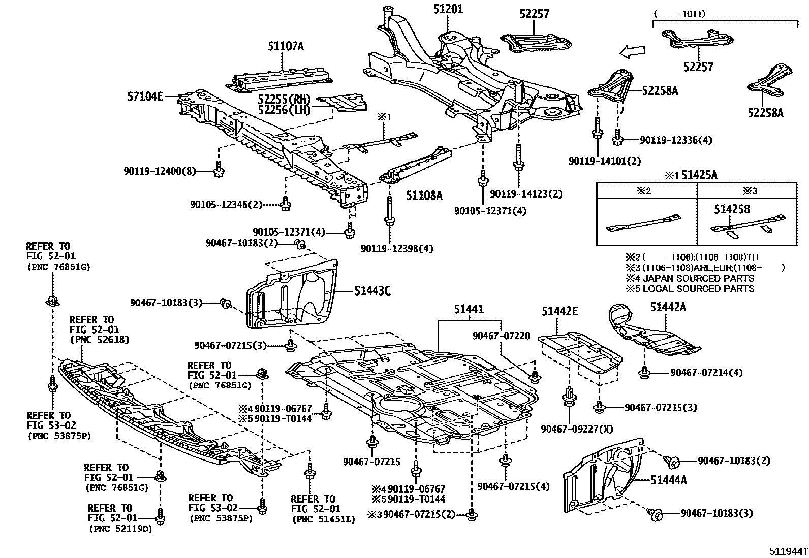 Parts diagram