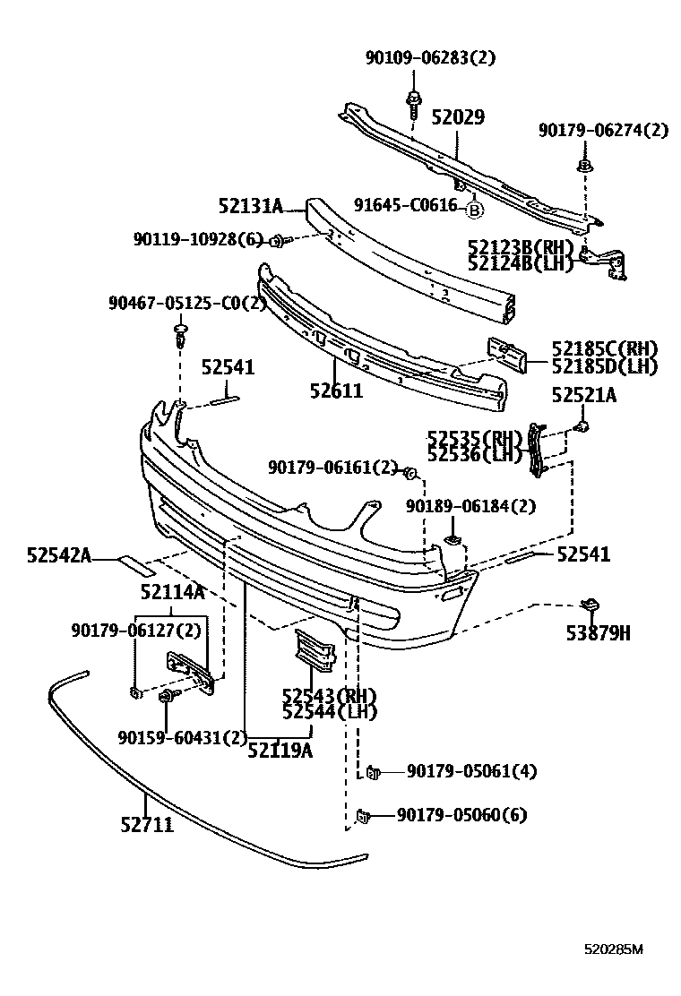 Parts diagram