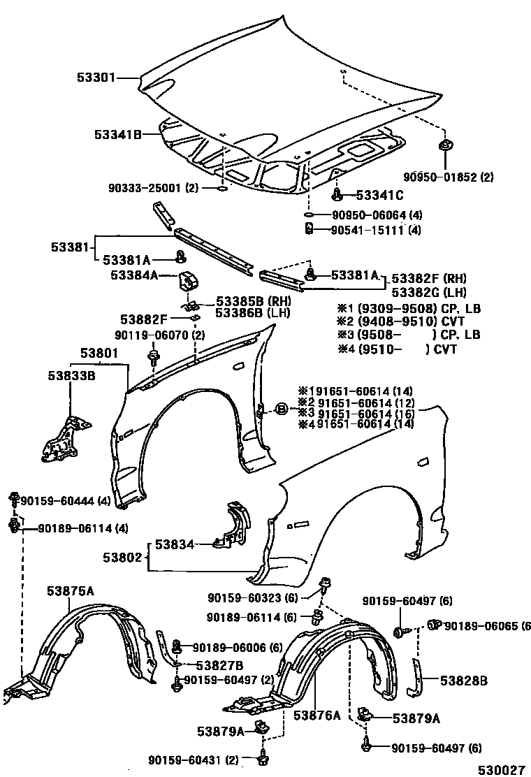 Parts diagram