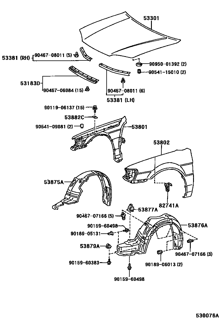 Parts diagram