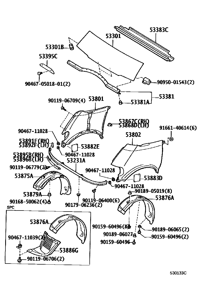 Parts diagram