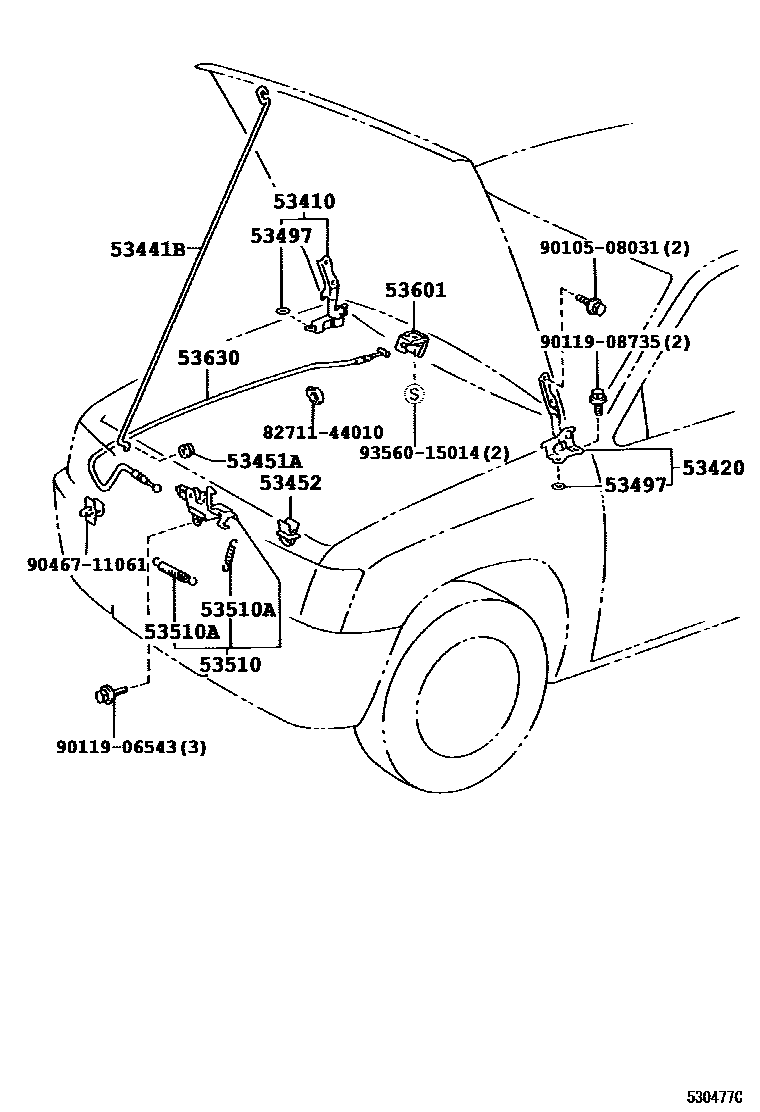 Parts diagram