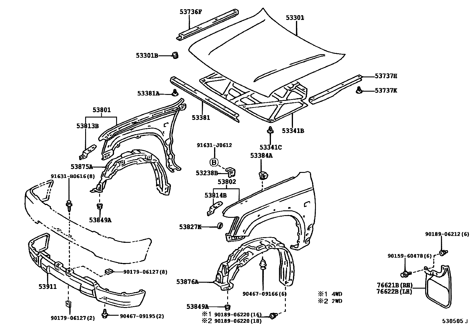 Parts diagram