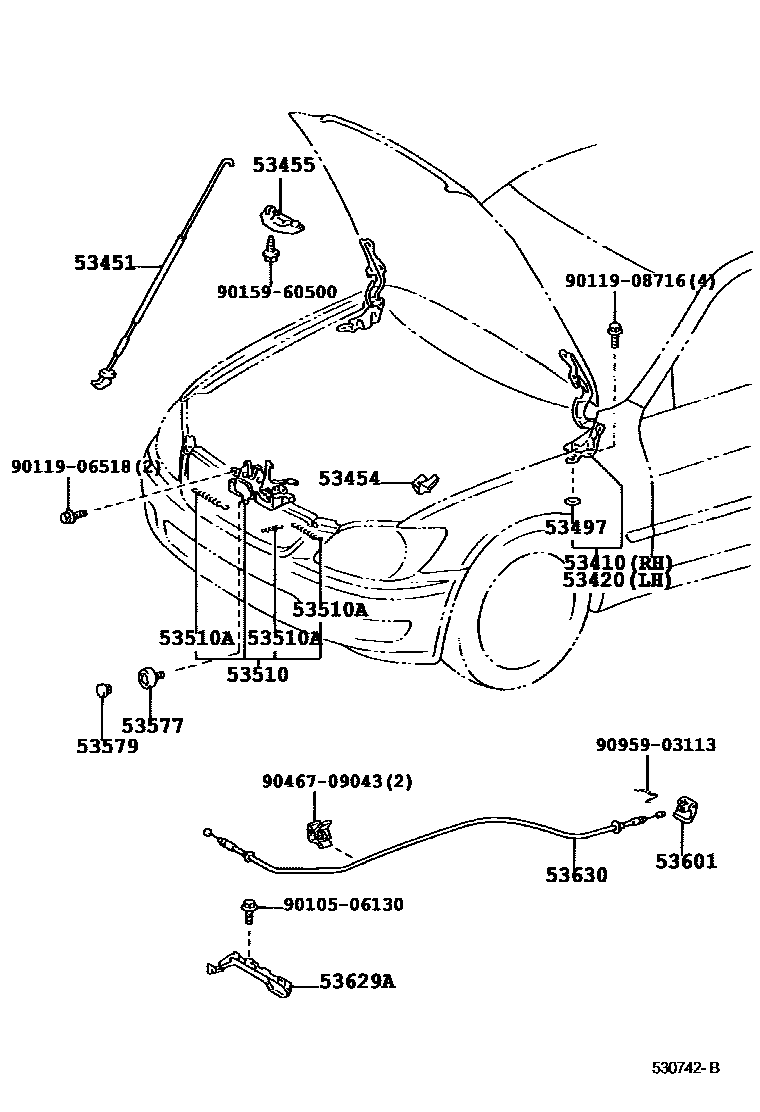 Parts diagram