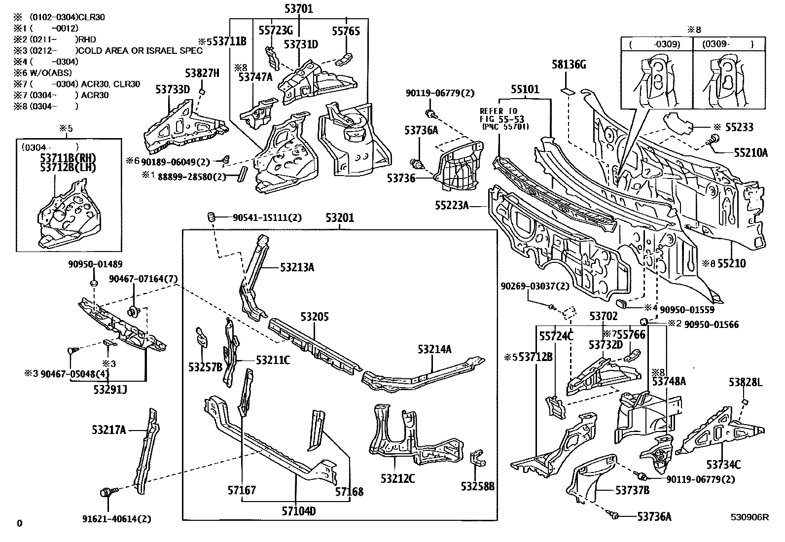 Parts diagram