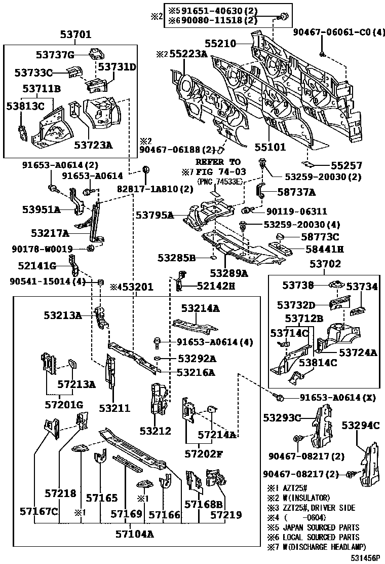 Parts diagram