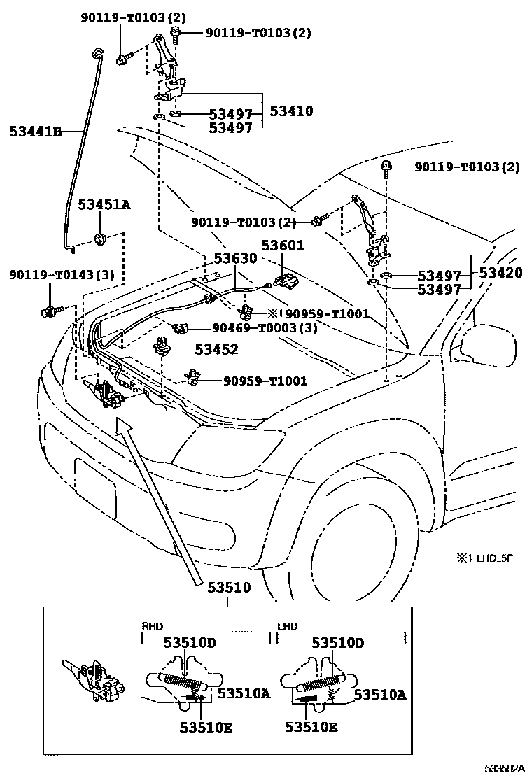 Parts diagram
