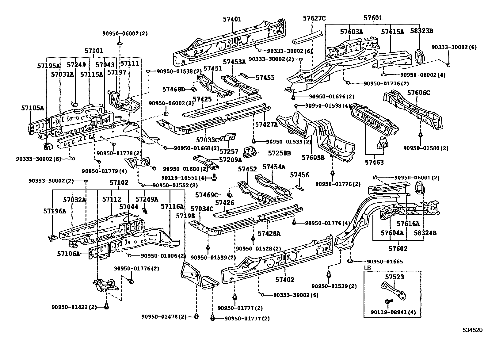 Parts diagram