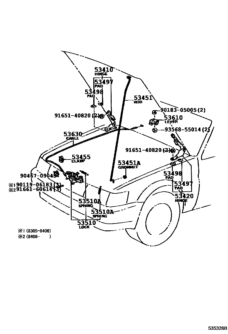Parts diagram