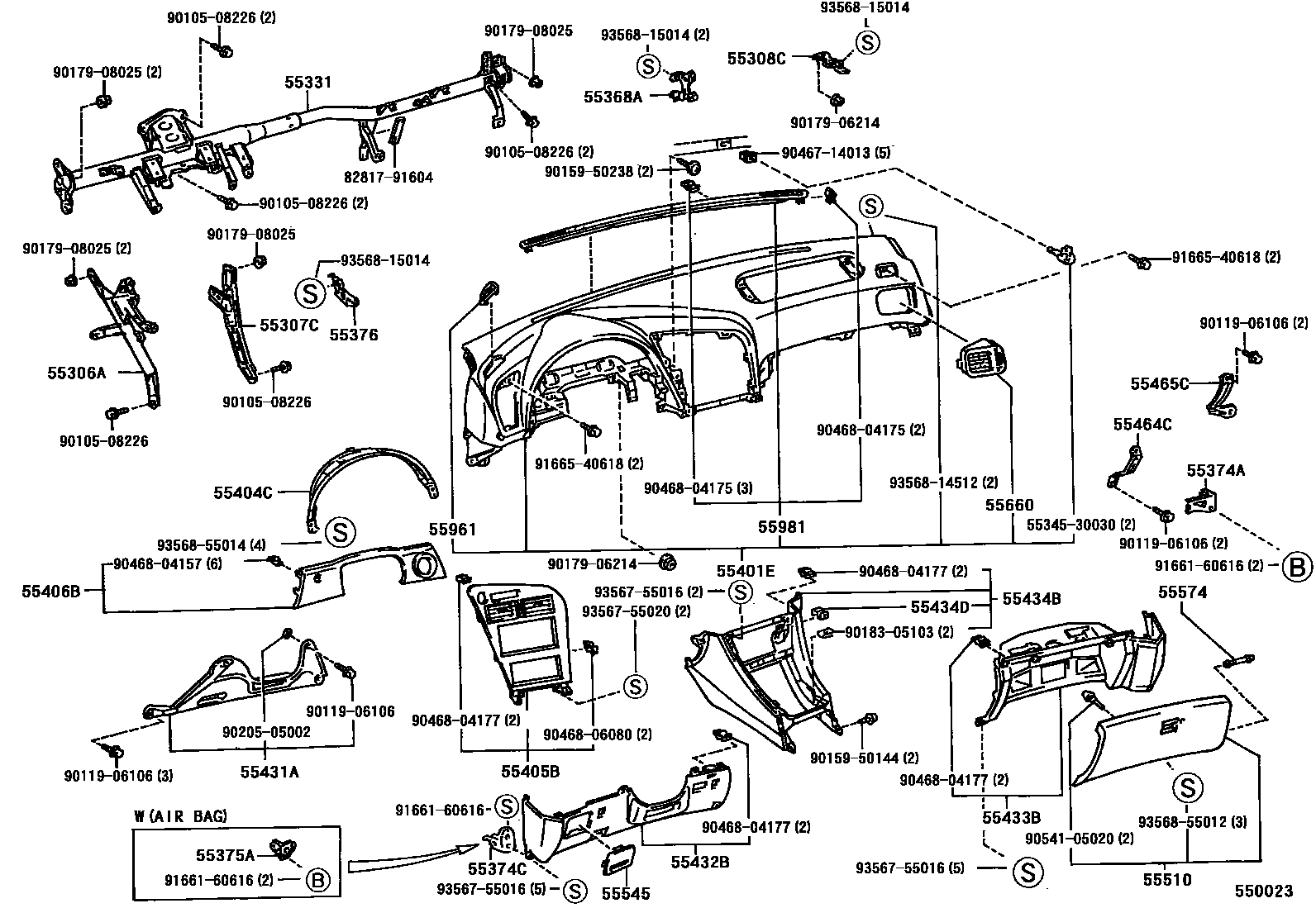 Parts diagram