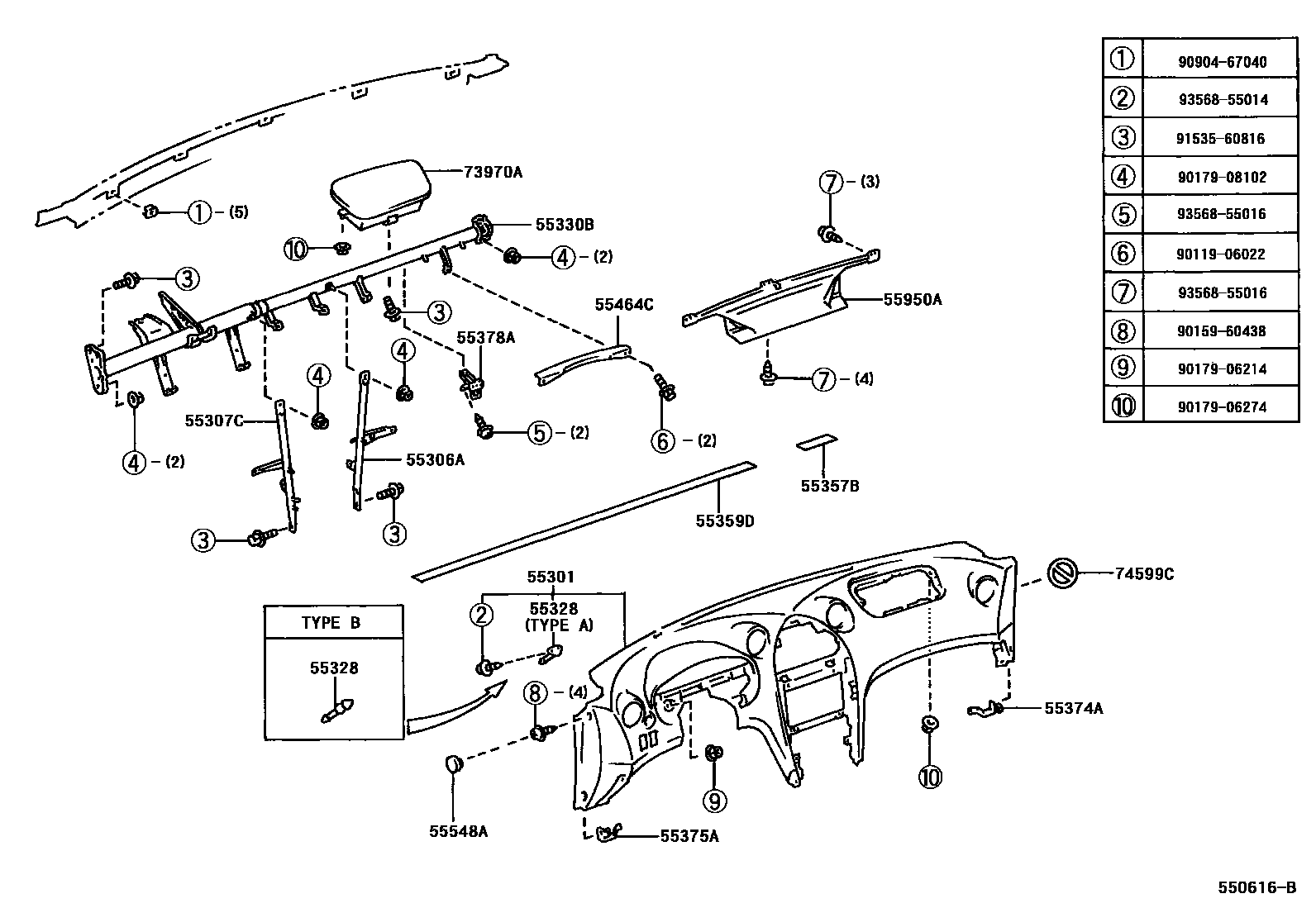 Parts diagram