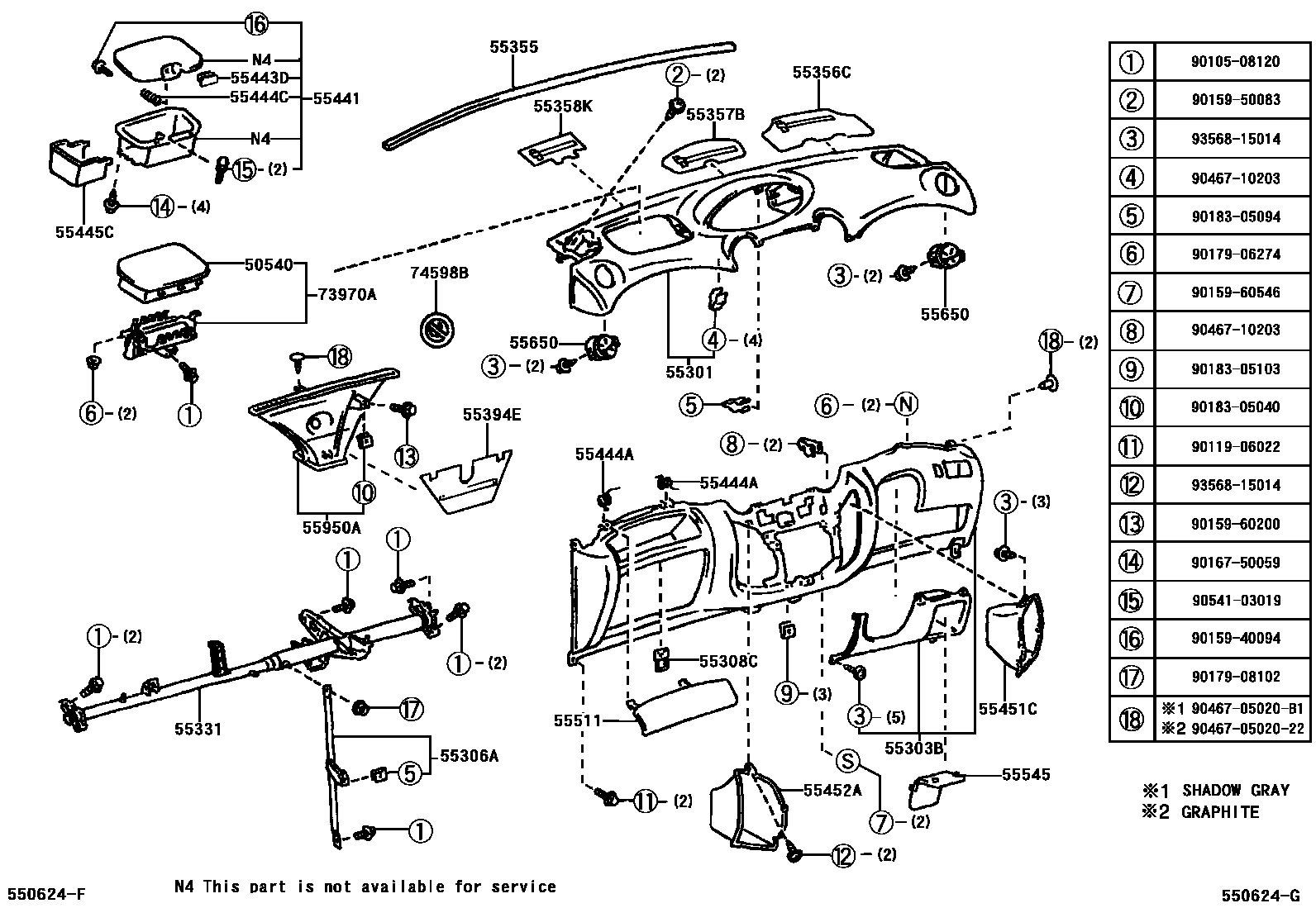 Parts diagram