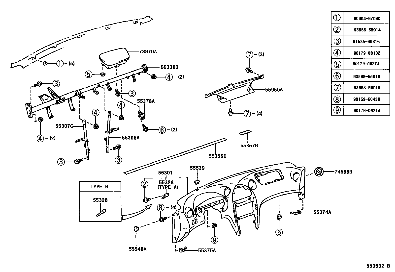 Parts diagram