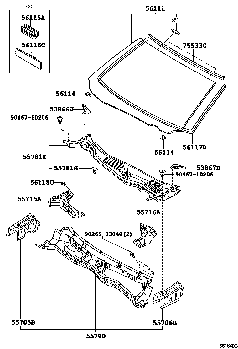 Parts diagram