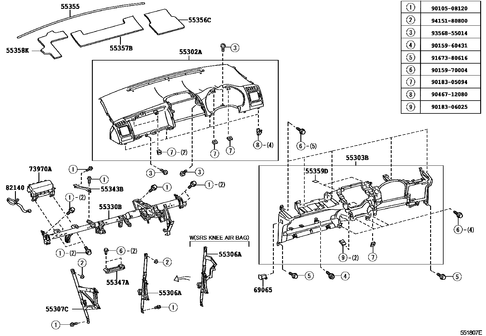 Parts diagram