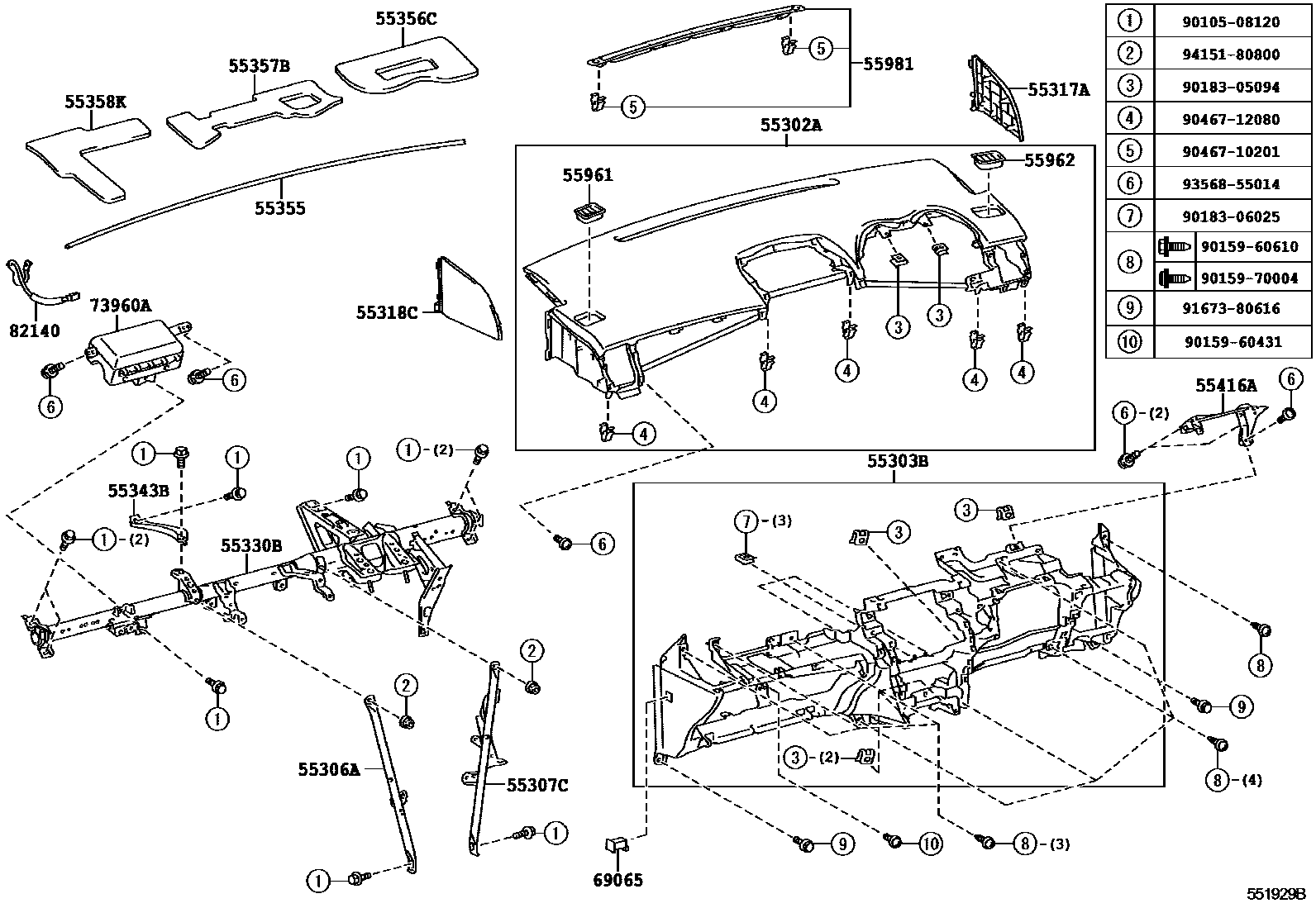 Parts diagram
