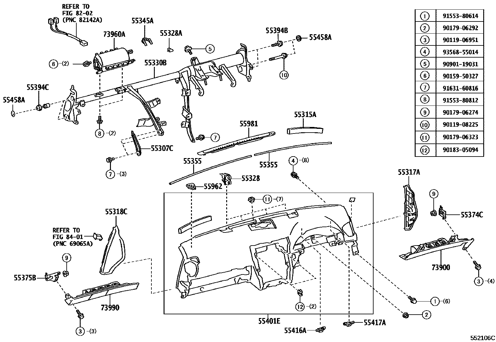 Parts diagram