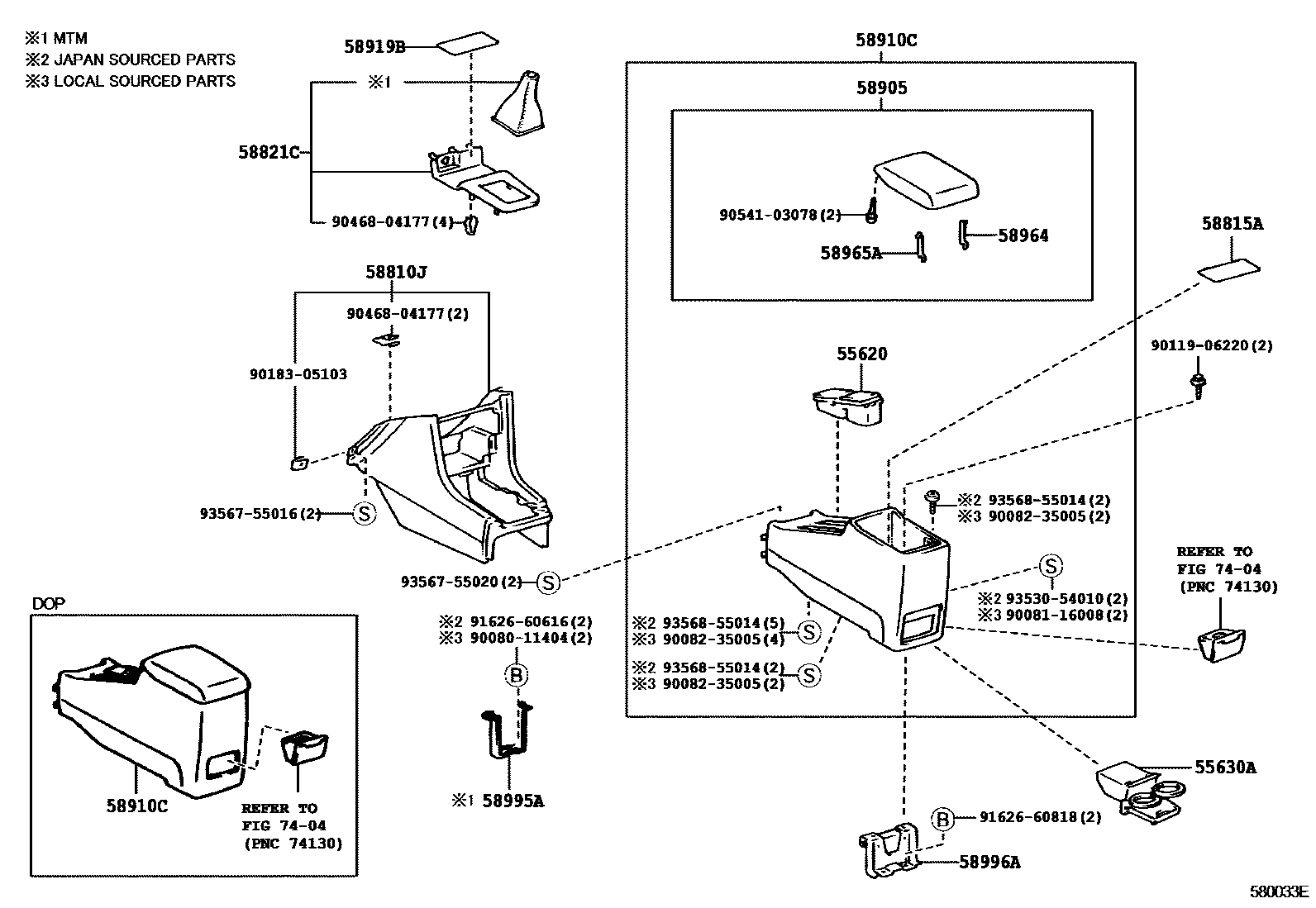 Parts diagram