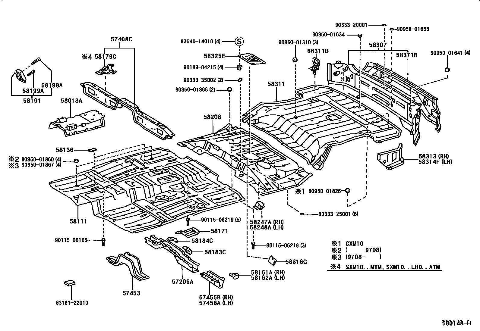 Parts diagram