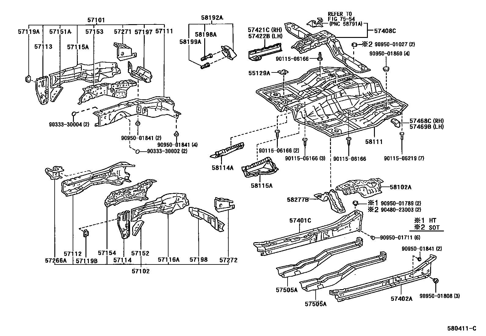 Parts diagram