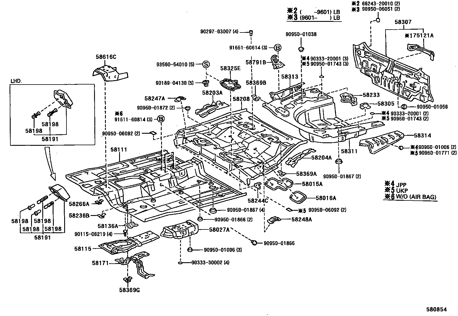 Parts diagram
